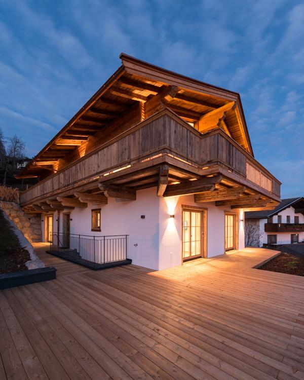 Chalet Wegmacher Kirchberg in Tirol Bagian luar foto